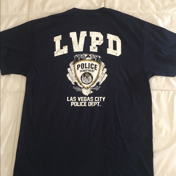 VINTAGE LVPD T-Shirt - Picture 1 of 4